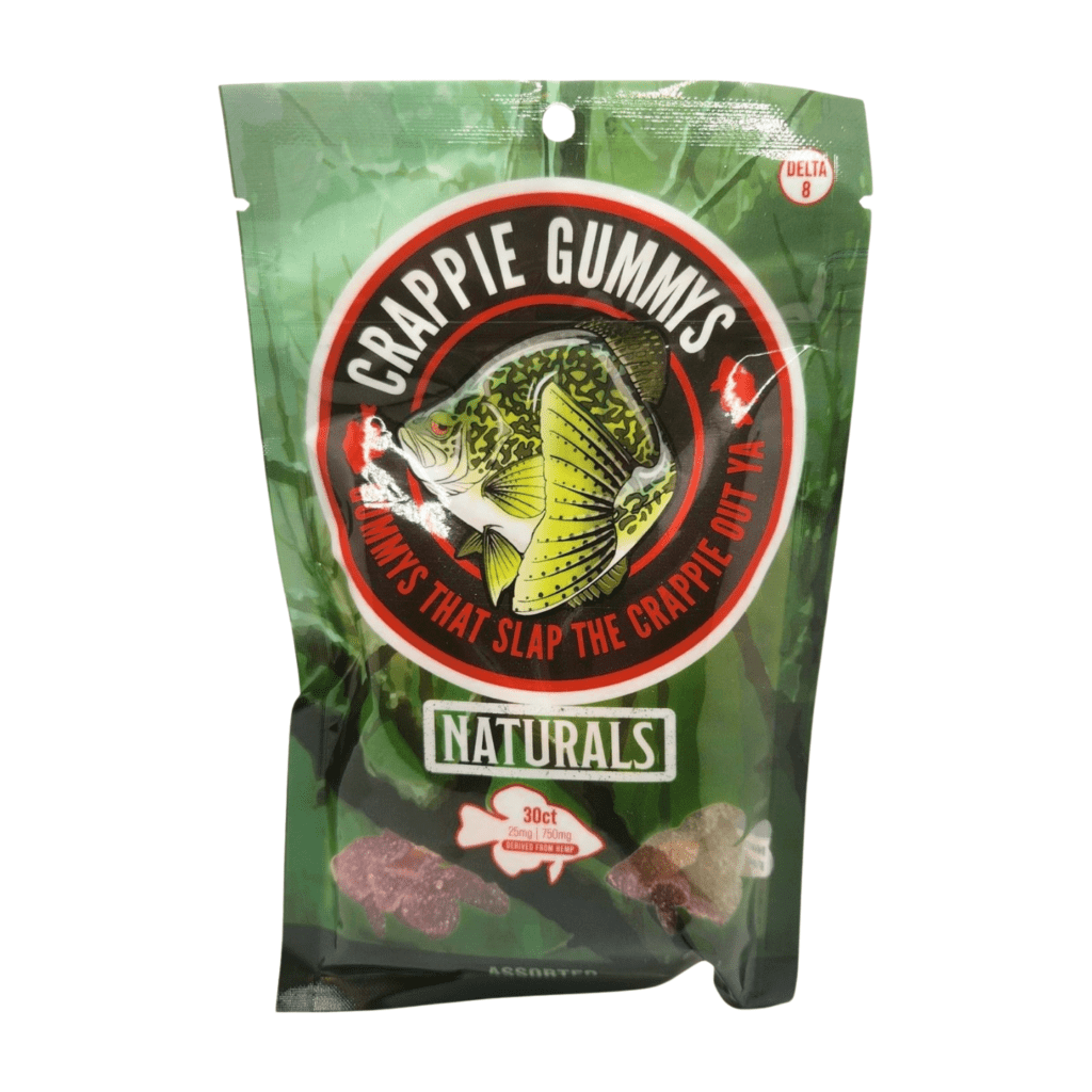 Crappie D8 Gummies 25 mg, 30 ct (Assorted Flavors)