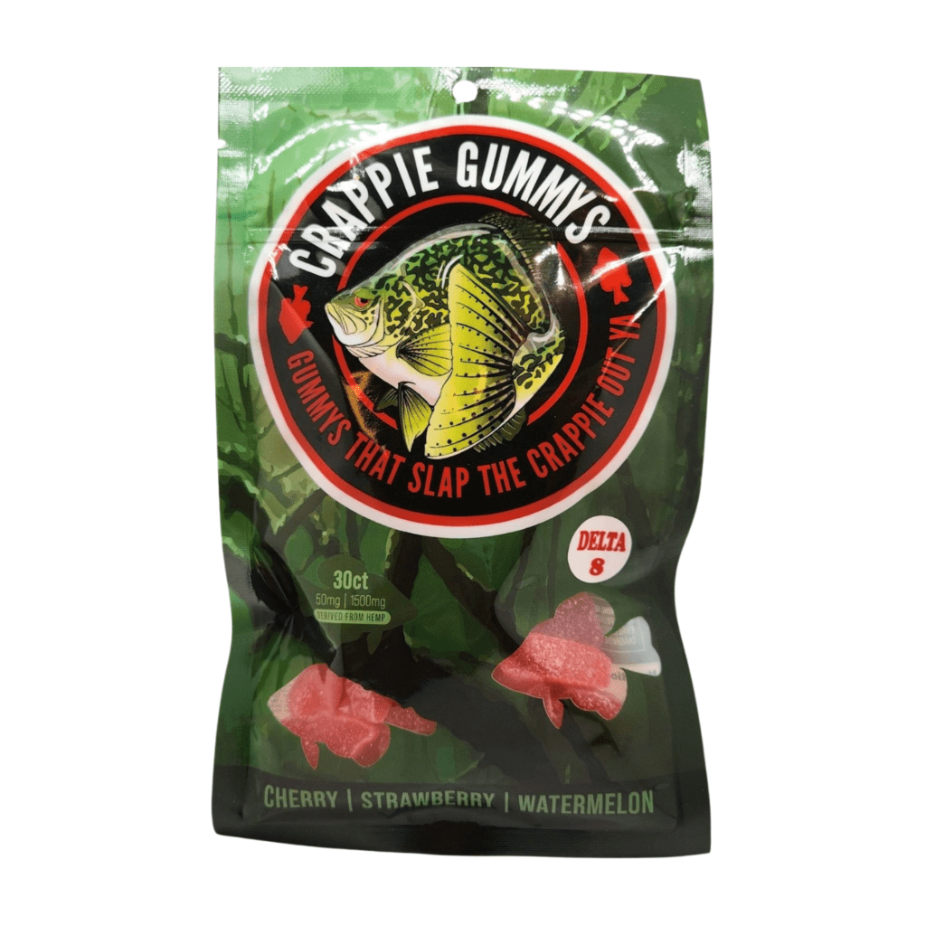 Crappie D8 Gummies 50 mg, 30 ct (Assorted Flavors)
