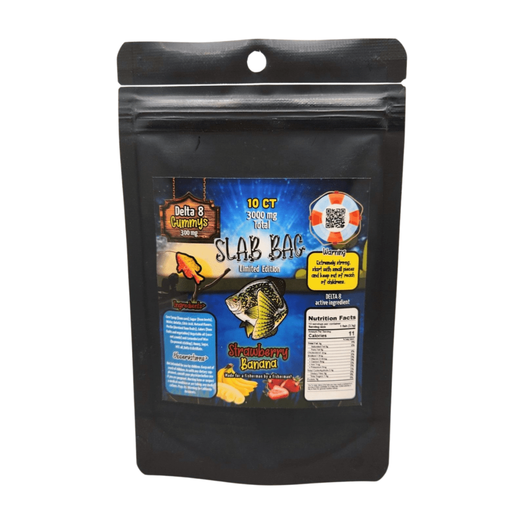 Crappie Slab Bag D8 300 mg, 10 ct