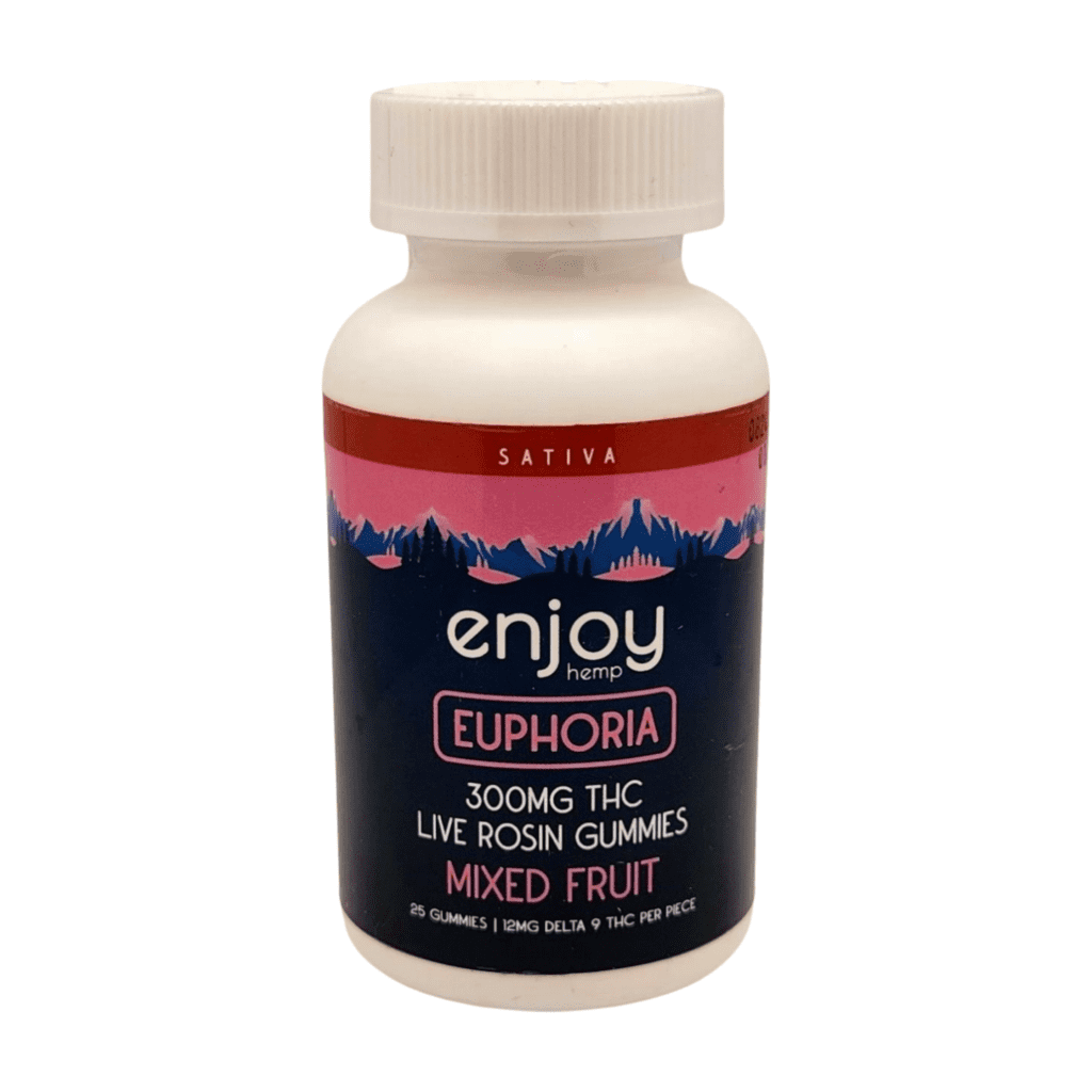 Enjoy Euphoria D9 300 mg, 25 ct (Mixed Fruit)