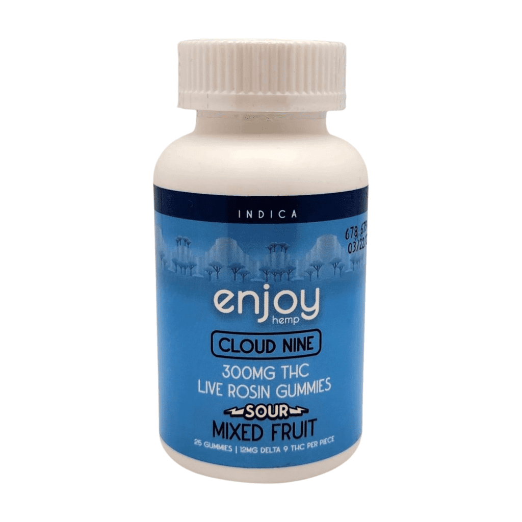 Enjoy Cloud Nine Gummies D9 12 mg, 25 ct