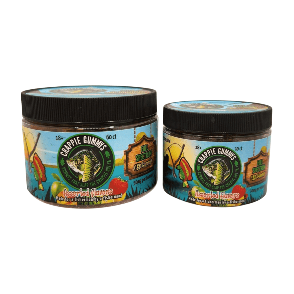 Crappie Full Spectrum CBD Gummies 50 mg, 30 ct (Assorted Flavors)
