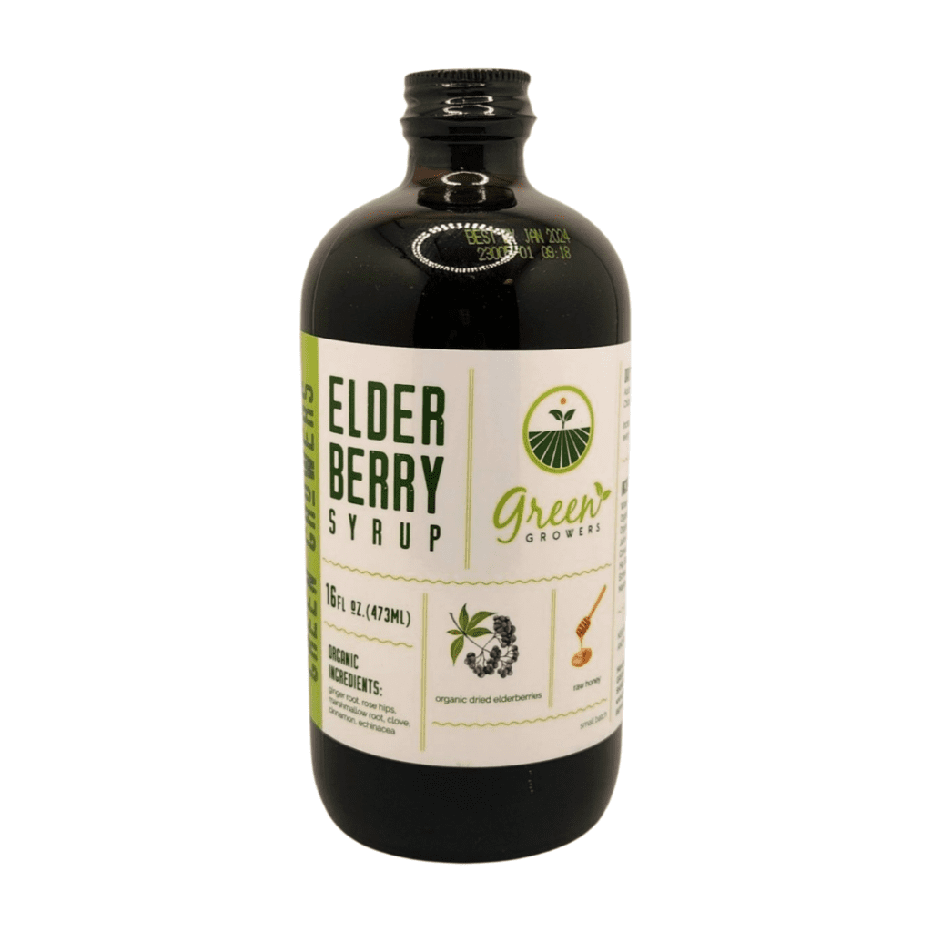 Green Growth Elderberry Syrup