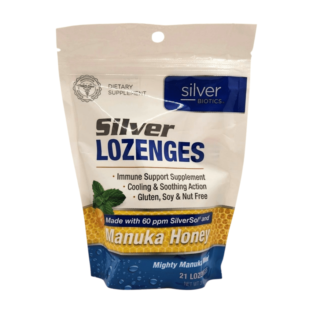 Silver Lozenges, 21 ct