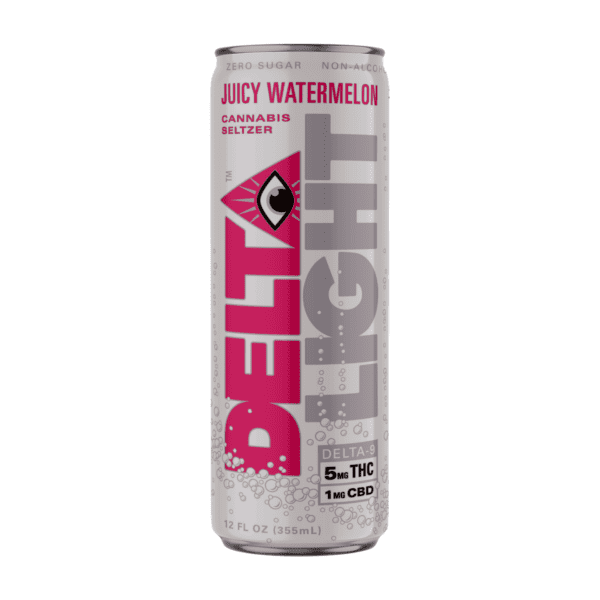 Delta Light Cannabis Seltzer Juicy Watermelon Delta-9